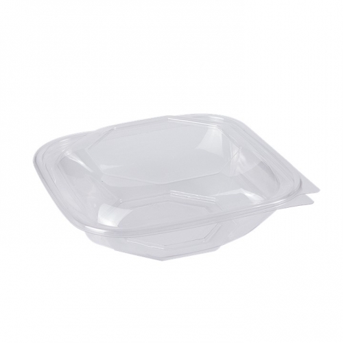KP1000 Square PET Plastic Disposable Salad Deli Container,Salad Containers